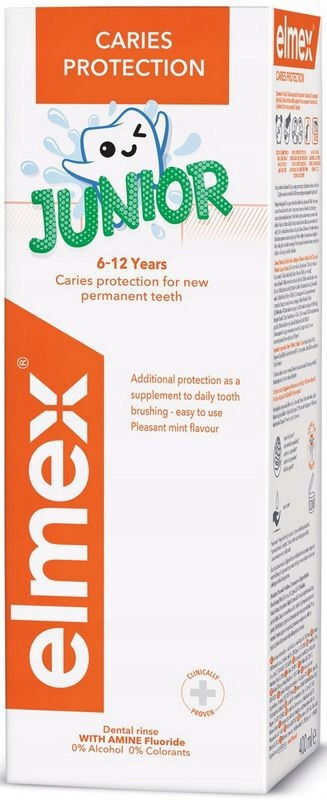 

Elmex Junior 6-12 lat płyn do płukania 400 ml
