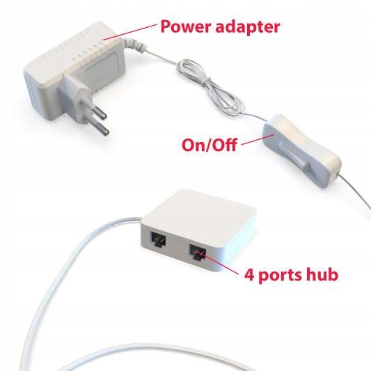 OŚWIETLENIE PODSZAFKOWE - MEBLOWE - DO SZAFY - LED Moc 5.4 W