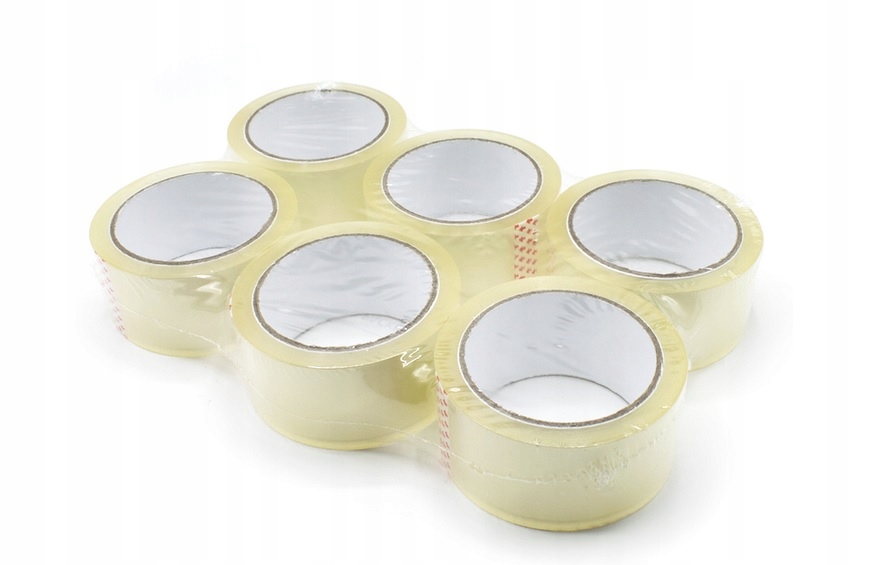 

Taśma Pakowa Bedax 48mm/60M bezbarwna Akryl 6 szt.