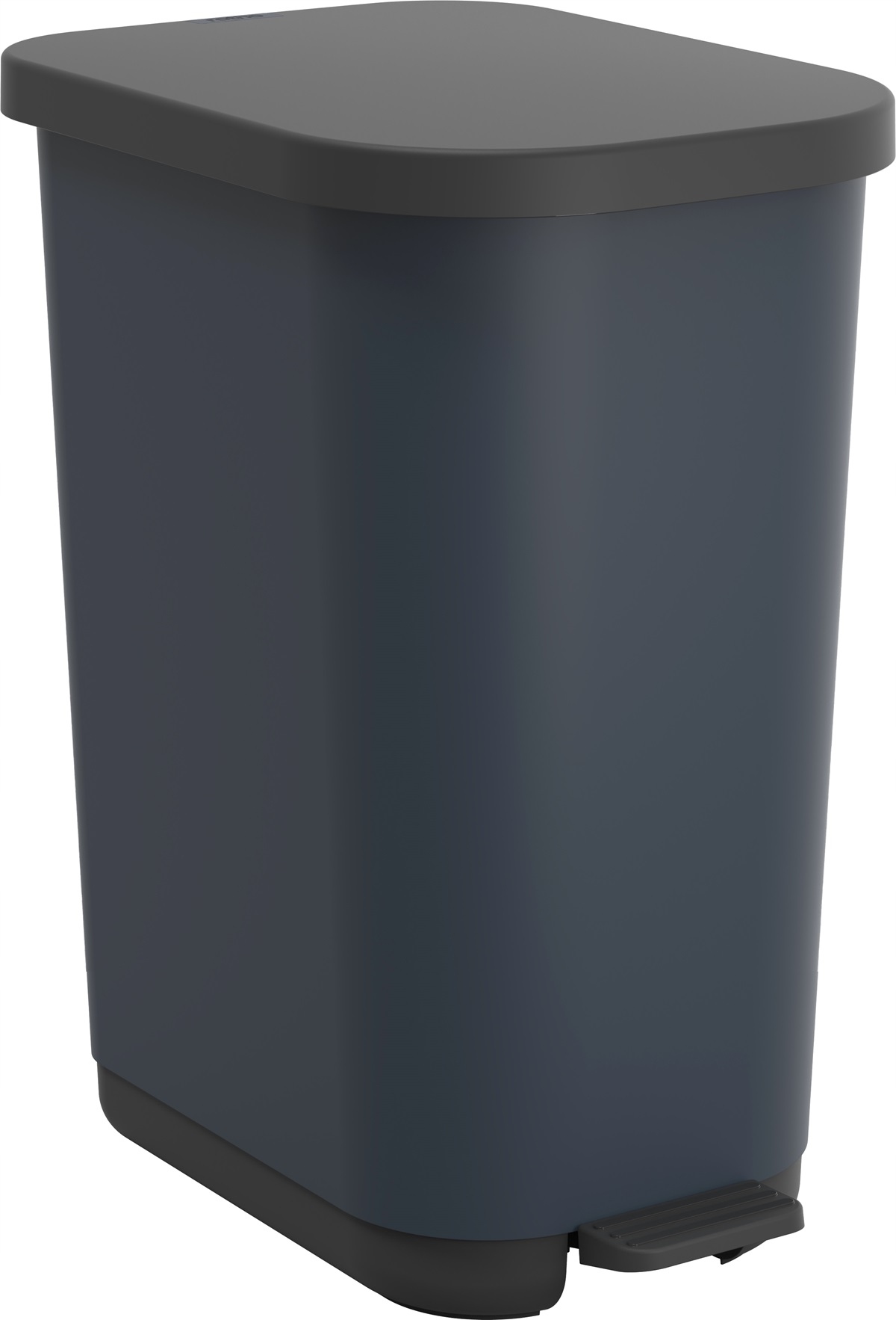 Odpadkový koš s pedálem Ribo 35L modrý Rotho