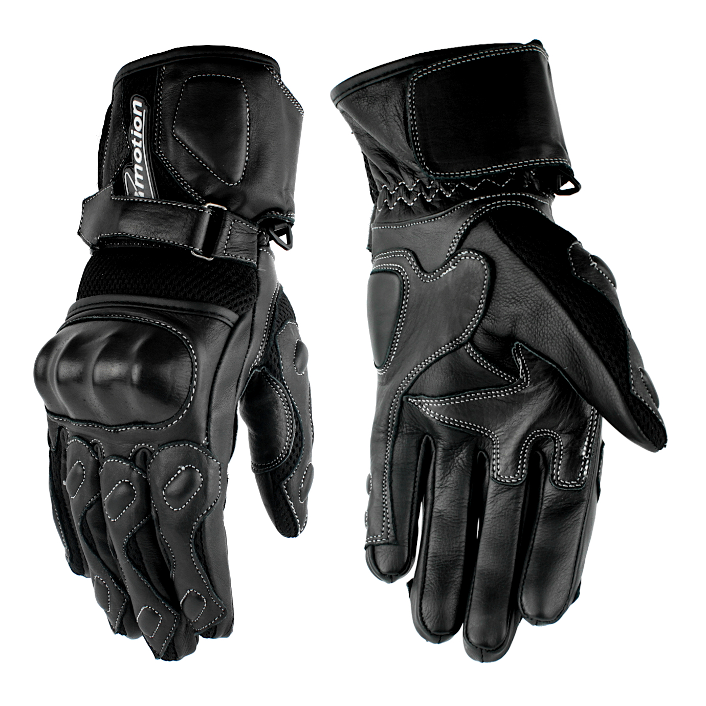 

Rękawice Motocyklowe Pełne Długie Skóra Rękawiczki