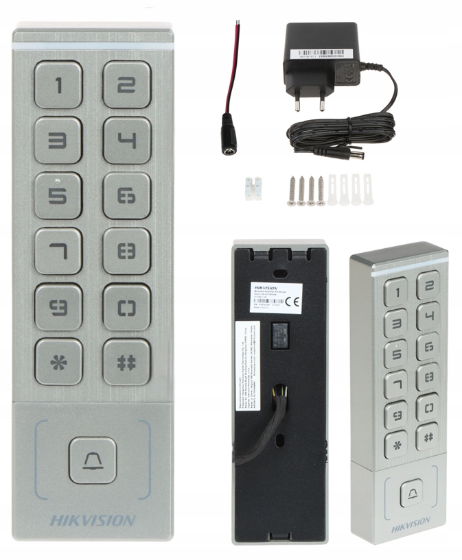 Šifrovací zámek na kód Hikvision DS-K1T809MX Kovový vnější Mifare