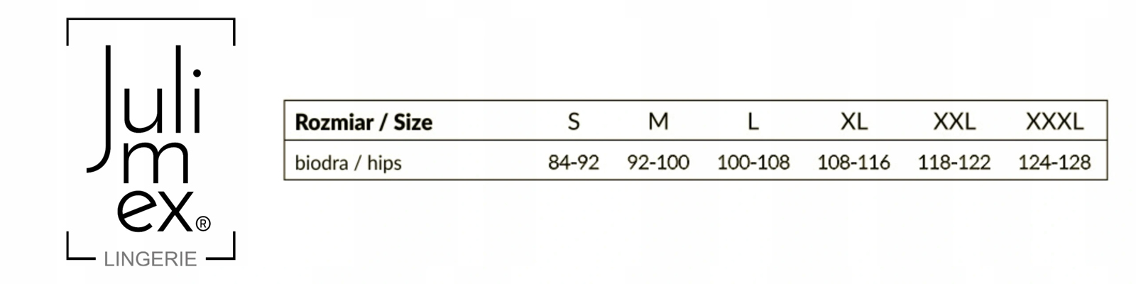 KORONKOWE DAMSKIE MAJTKI FIGI JULIMEX BEZSZWOWE PRZYLEGAJĄCE NIEWIDOCZNE XL Płeć kobieta