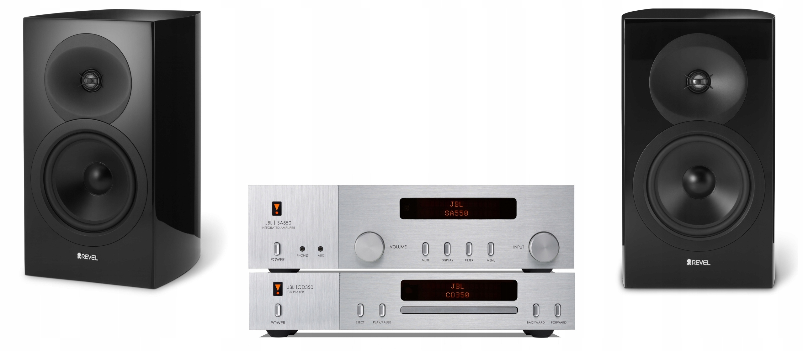 Jbl SA550 Classic CD350 Přehrávač Revel CONCERTA2 M16 Opravdová Poezie