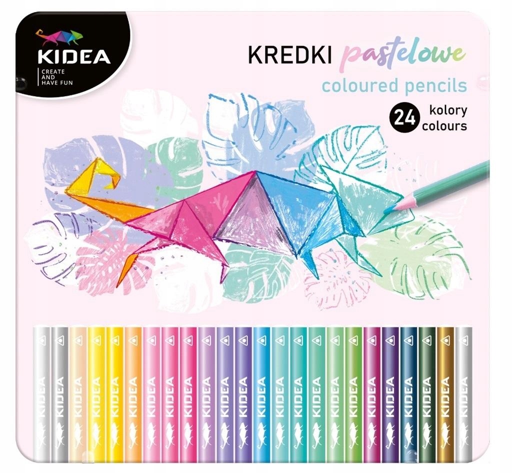 

Kredki trójkątne 24 Pastelowe