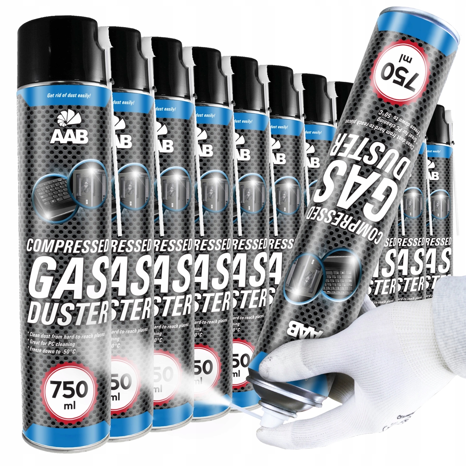 Aabcooling Mraznička V Spreji Do -50*C 11x750ml Na Skrutky Kovu