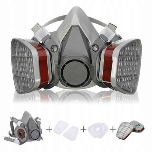 

Półmaska Maska Lakiernicze +2 Wkład Filtra+2 Filtr