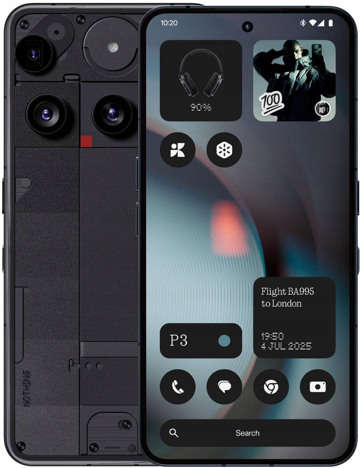 Nothing Phone (3) 5G 12/256GB Nfc DualSIM Black