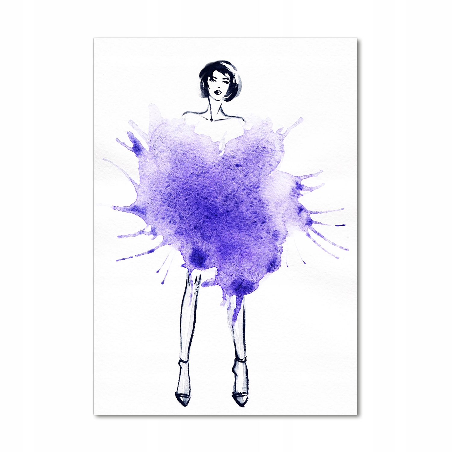 

Foto obraz szkło akrylowe Ilustracja mody 70x100cm