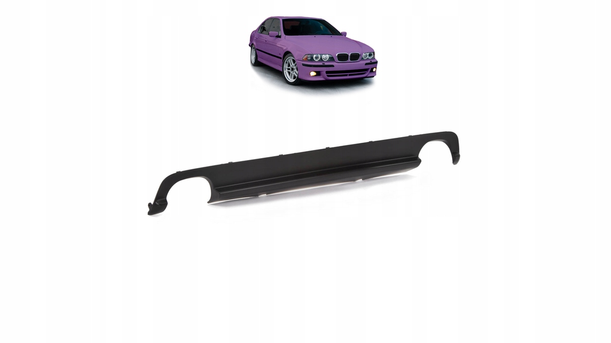 Dyfuzor Bmw 5 E39 Tył Matt Black