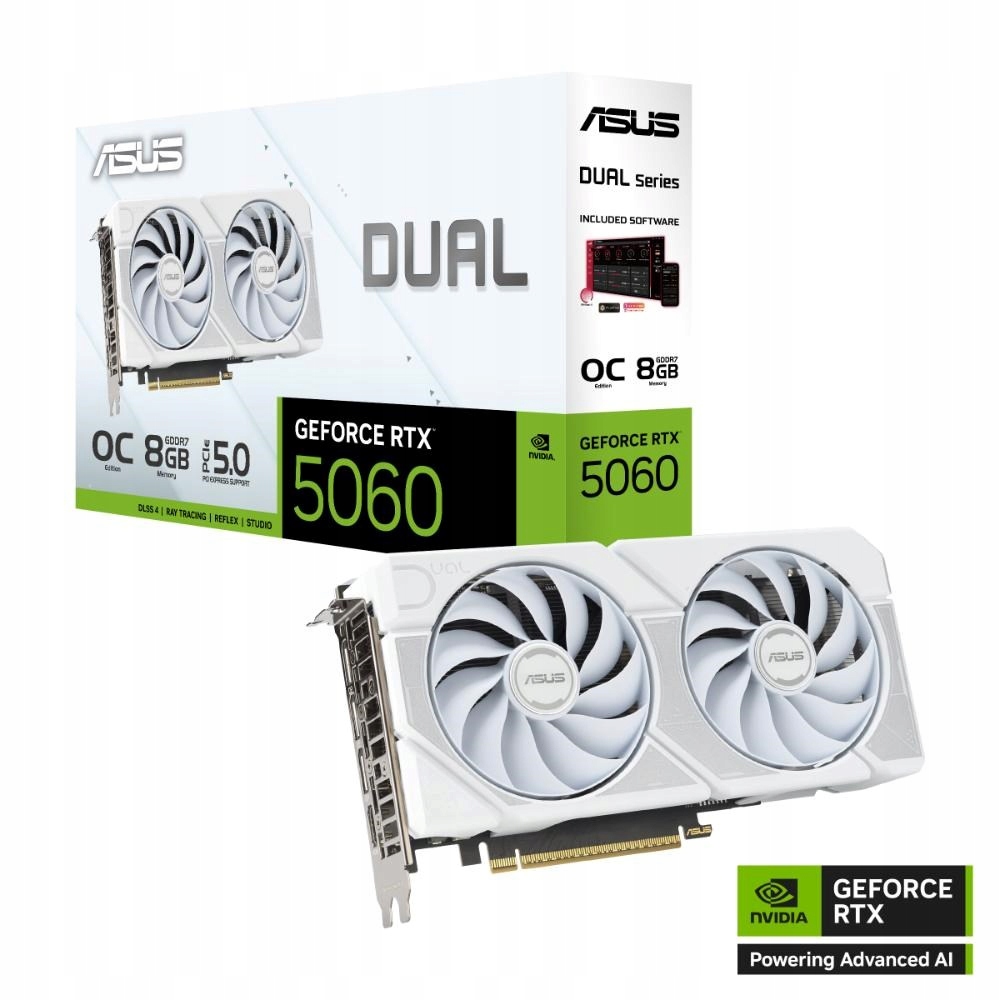 Asus DUAL-RTX5060-O8G-WHITE 90YV0N15-M0NA00