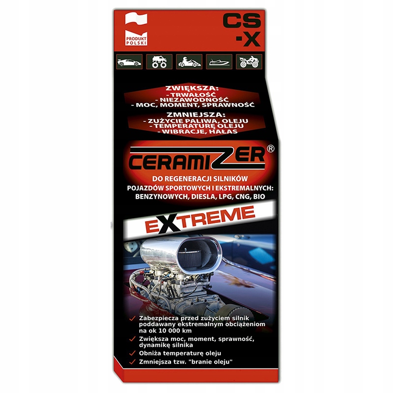 CERAMIZER EXTREME DO SILNIKOW SPORTOWYCH CS X