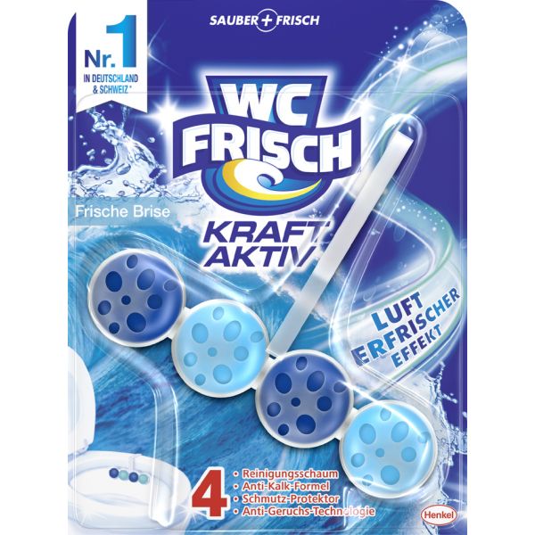 Levně 4x Wc Frisch, Frische Brise, přívěsek, 50 g