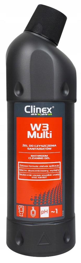 

Clinex W3 Multi 1L Koncentrat do Mycia Łazienek