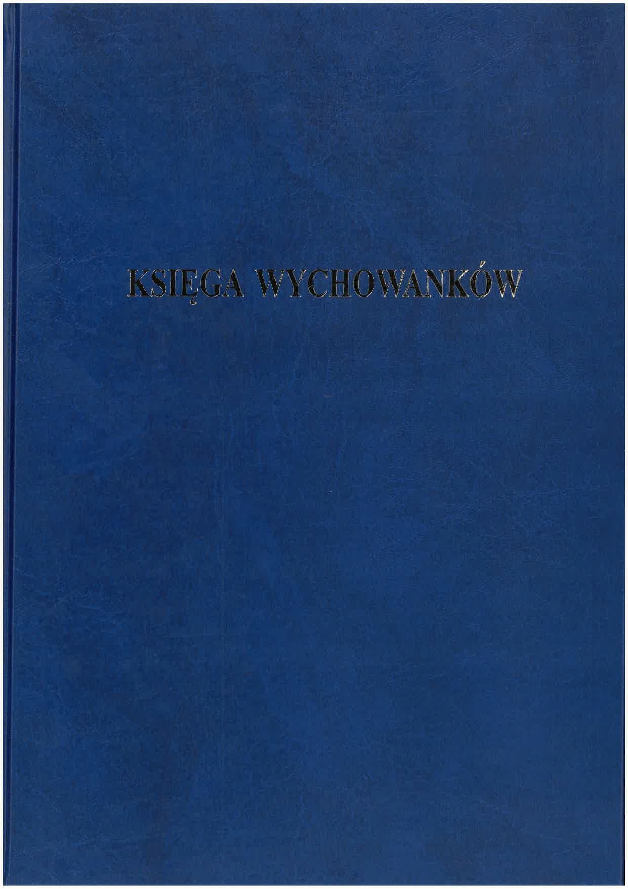 Księga wychowanków A4 100 kartek