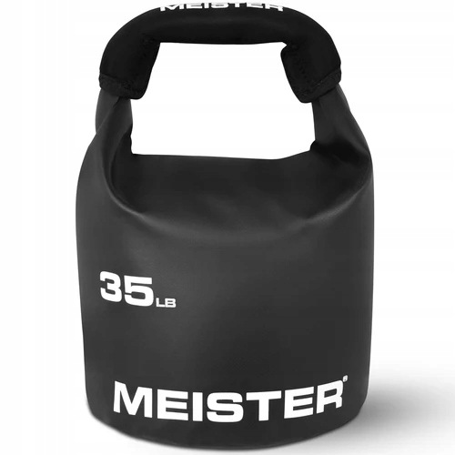 Kettlebell Ciężarek Treningowy Na Piasek Meister Beast 35 Lb Do 16 Kg