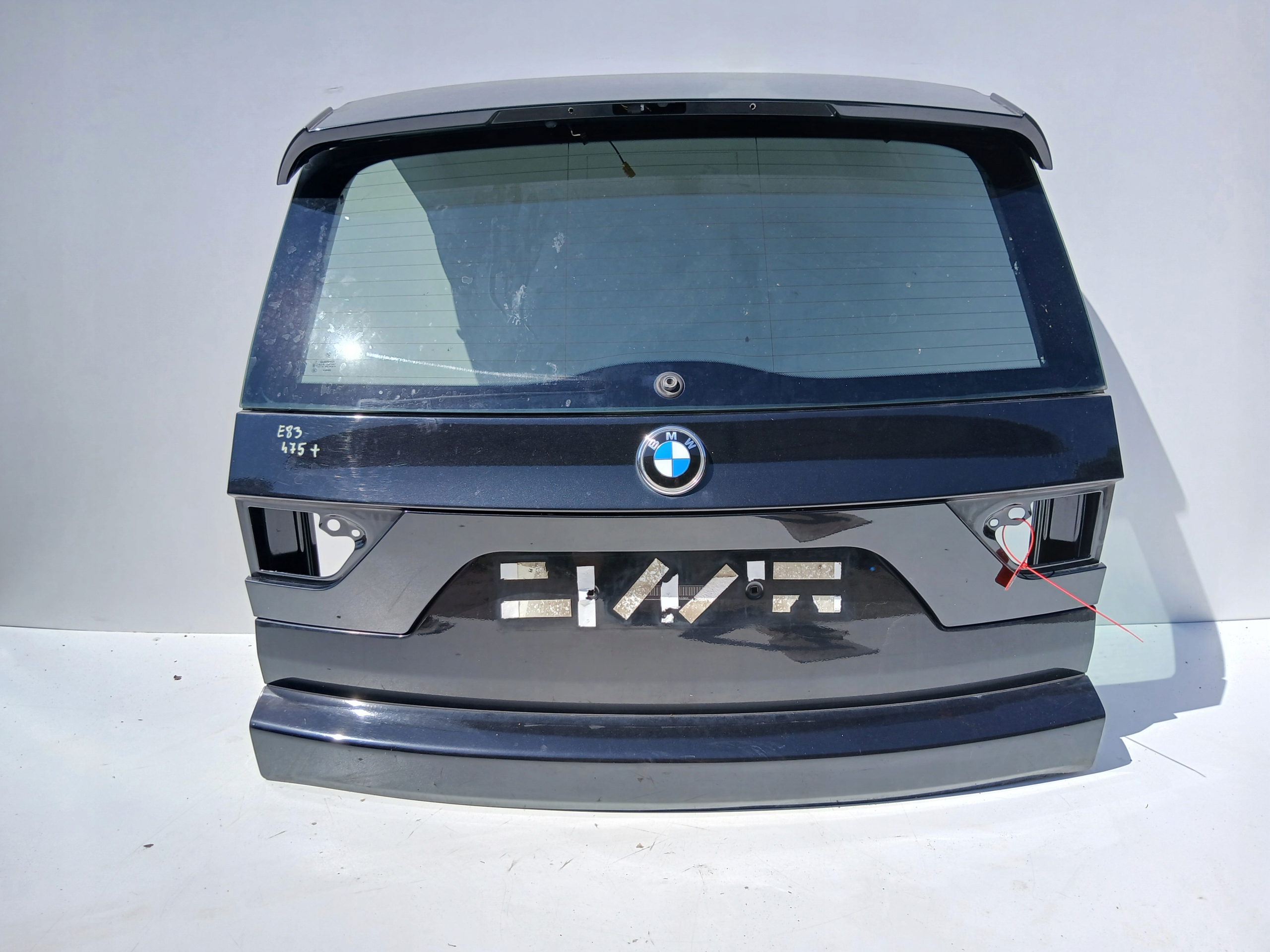 trunk door boot rear BMW X3 E83 BLACK SAPPHIRE