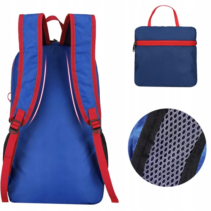 PLECAK SKŁADANY TURYSTYCZNY WOODODPONY OUTDOOR 22L Pojemność 20-40 l