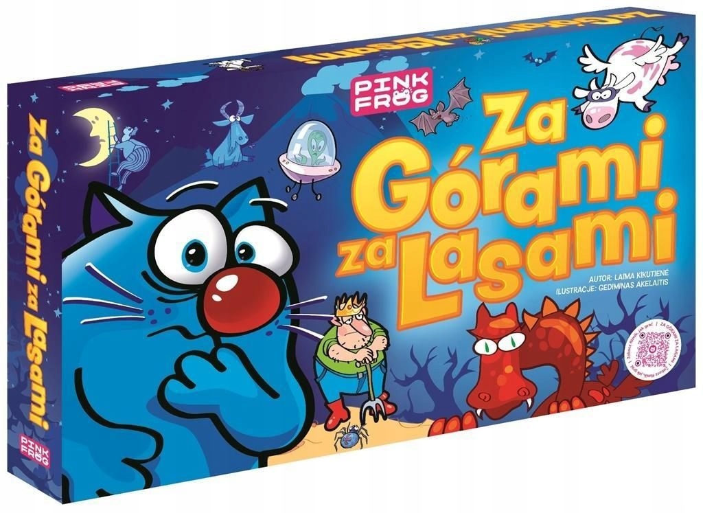 

Za Górami Za Lasami Pink Frog (gra Planszowa)