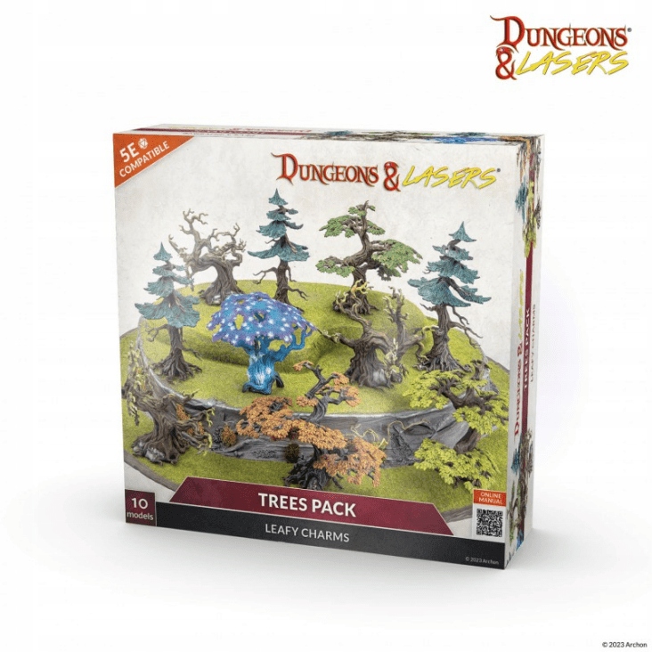 ARCHON STUDIO DNL0059 Dungeons & Lasers - Trees Pack