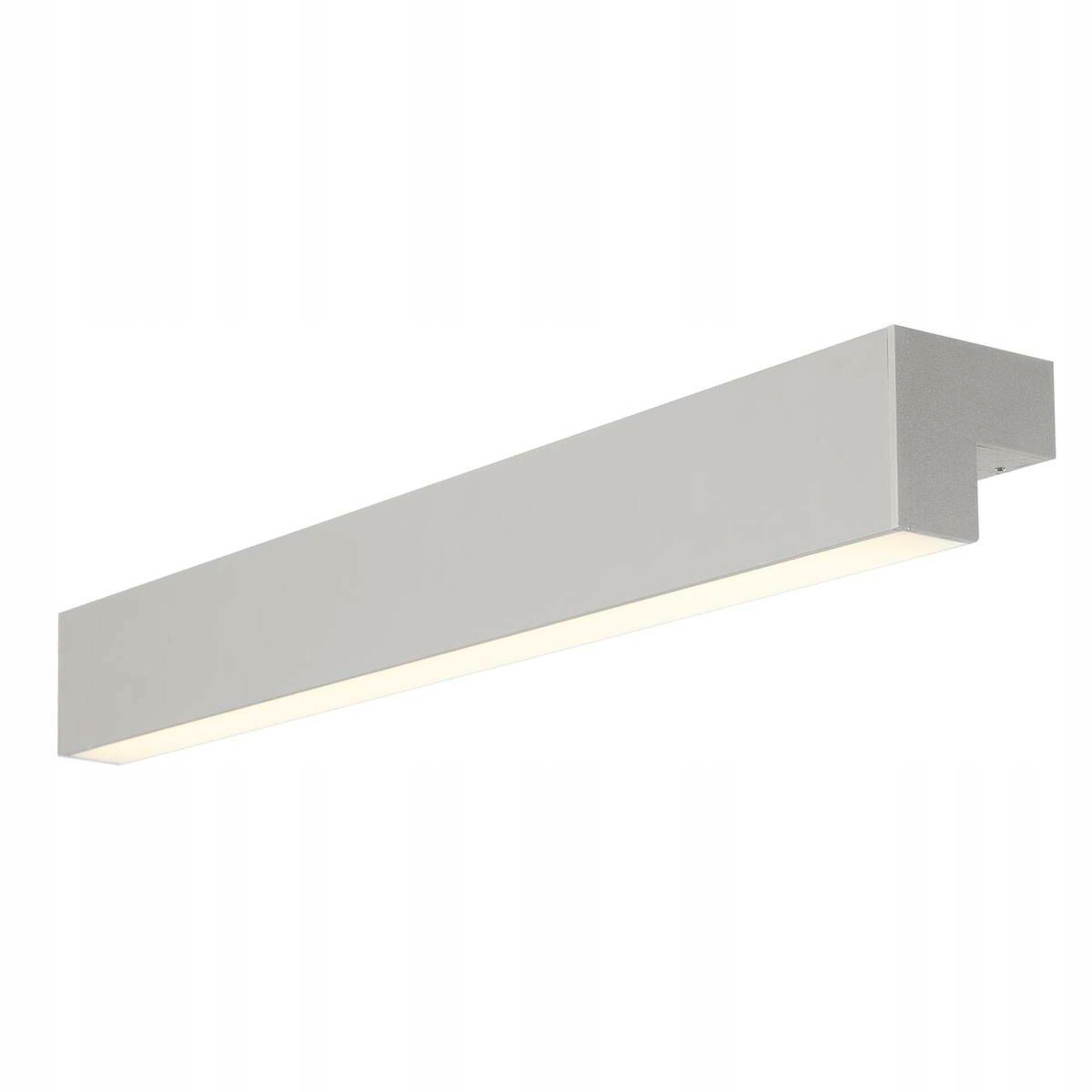 Led svietidlo Slv L-line 60 IP44 10W 820lm 3000K striebrošedé