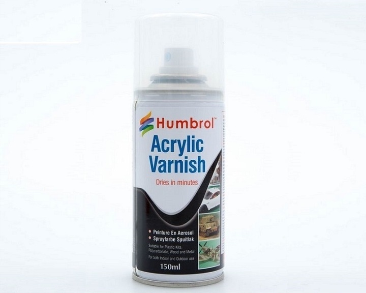 Humbrol AD6049 Acrylic Varnish Matt nr 49 Spray 150ml