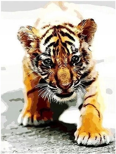 Malowanie Po Numerach Obraz do malowania NA RAMIE