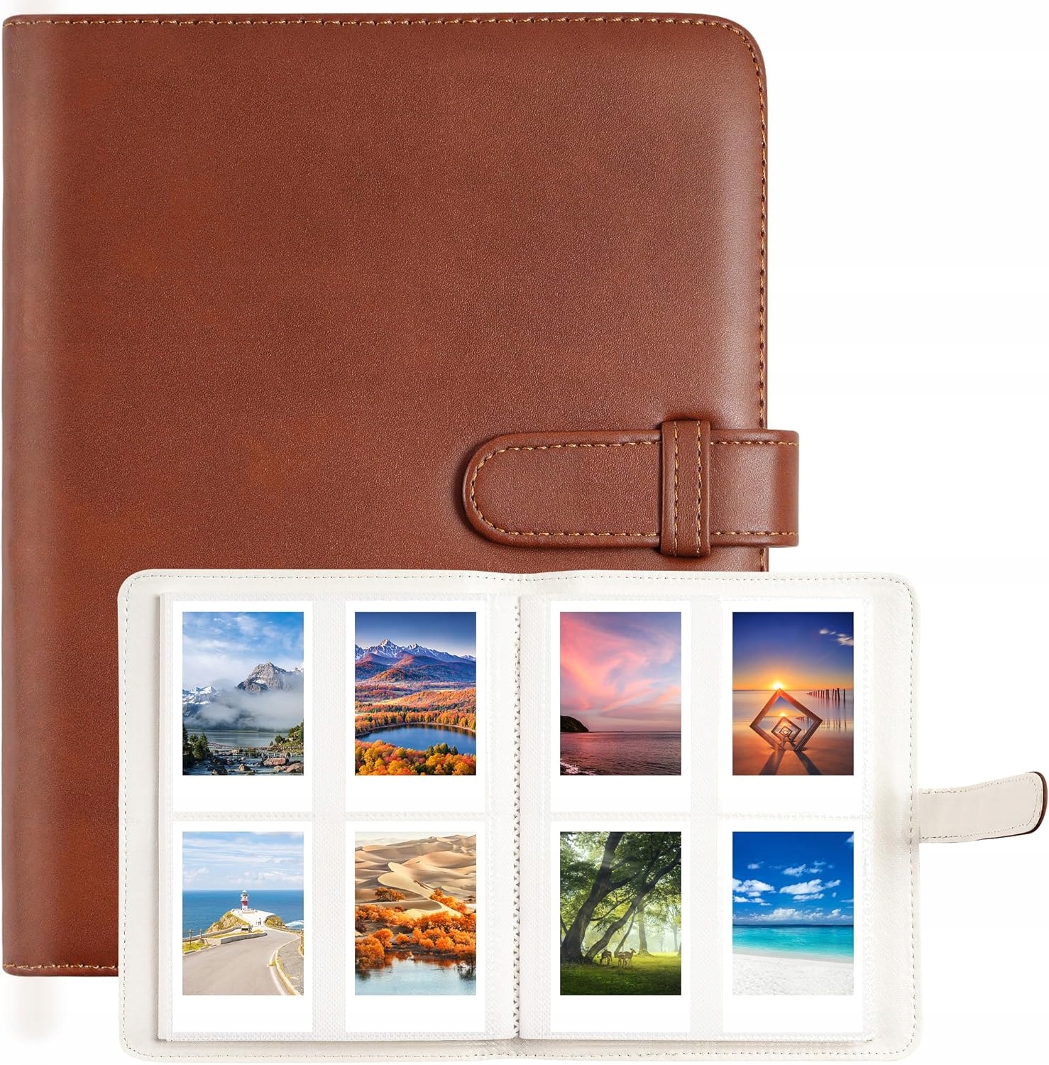 ALBUM NA ZDJĘCIA INSTAX 256 KIESZENI POLAROID FUJIFILM KODAK FOTOGRAFICZNY