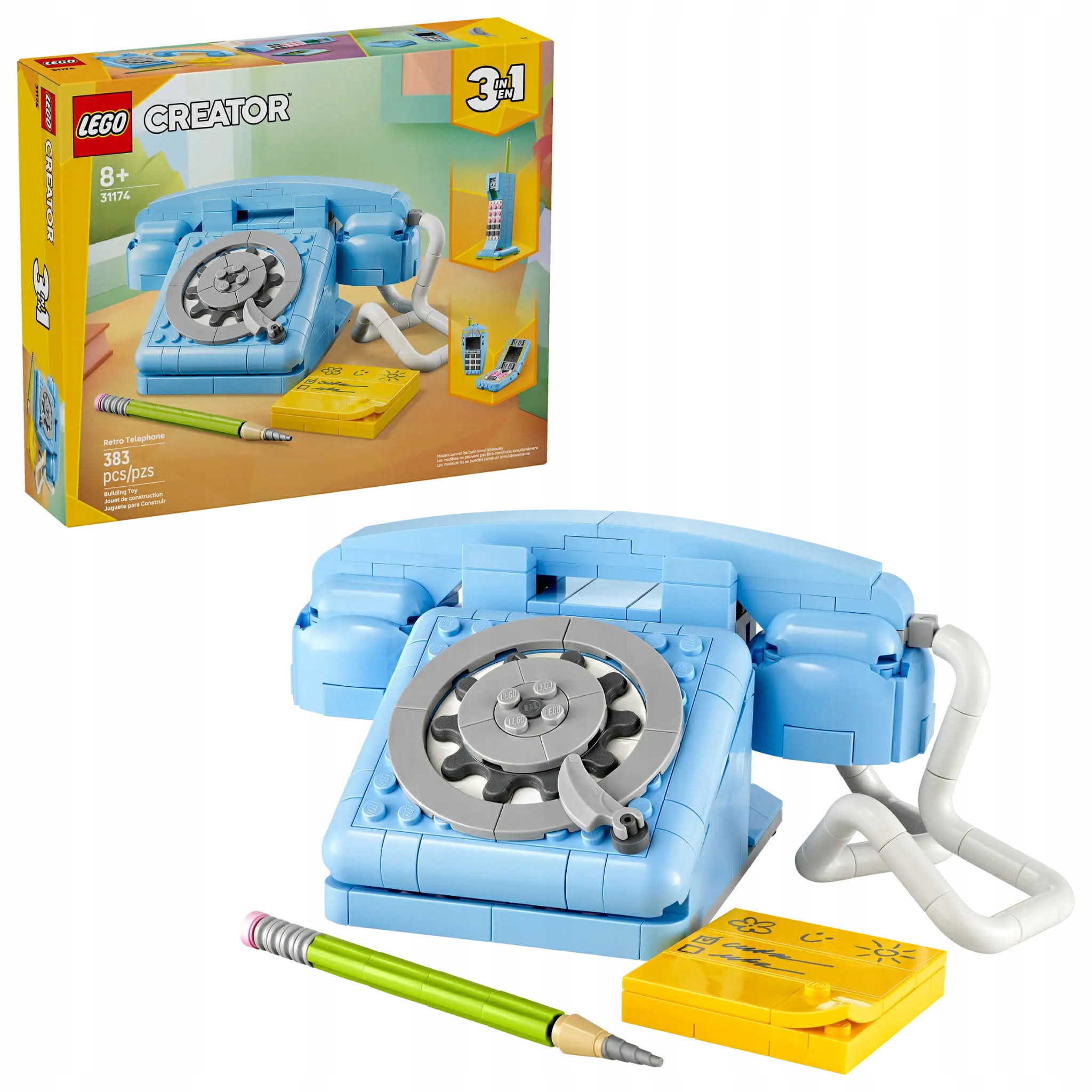 Lego Creator 31174 Telefon V Retro Stylu 3v1 8+
