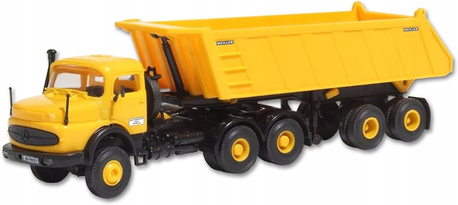 Kibri Mercedes Lak 2624 s návěsem Meiller H0 1:87 traktor s návěsem