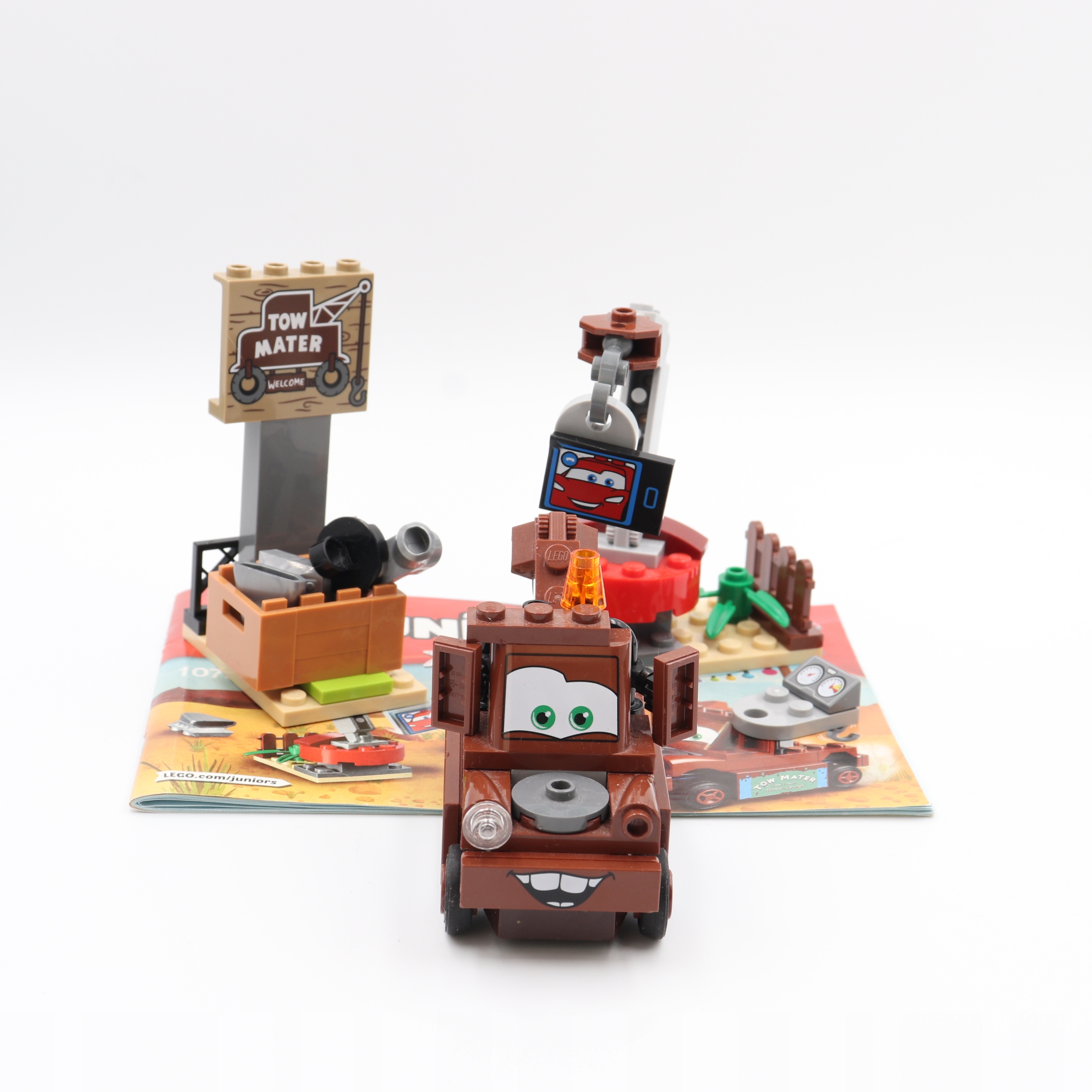 LEGO Juniors 10733 Auta Składowisko u Złomka Numer produktu 10733