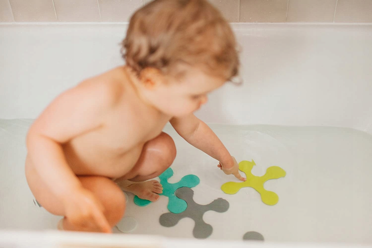 PUZZLE DO KĄPIELI PUZZLE DO WANNY MATA DO WANNY 18 szt. PRINCE LIONHEART EAN (GTIN) 049345002294