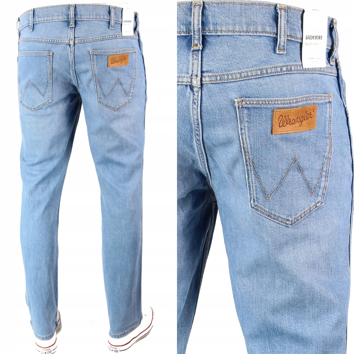 

Wrangler Greensboro Jeans Proste Reg. W38 L32