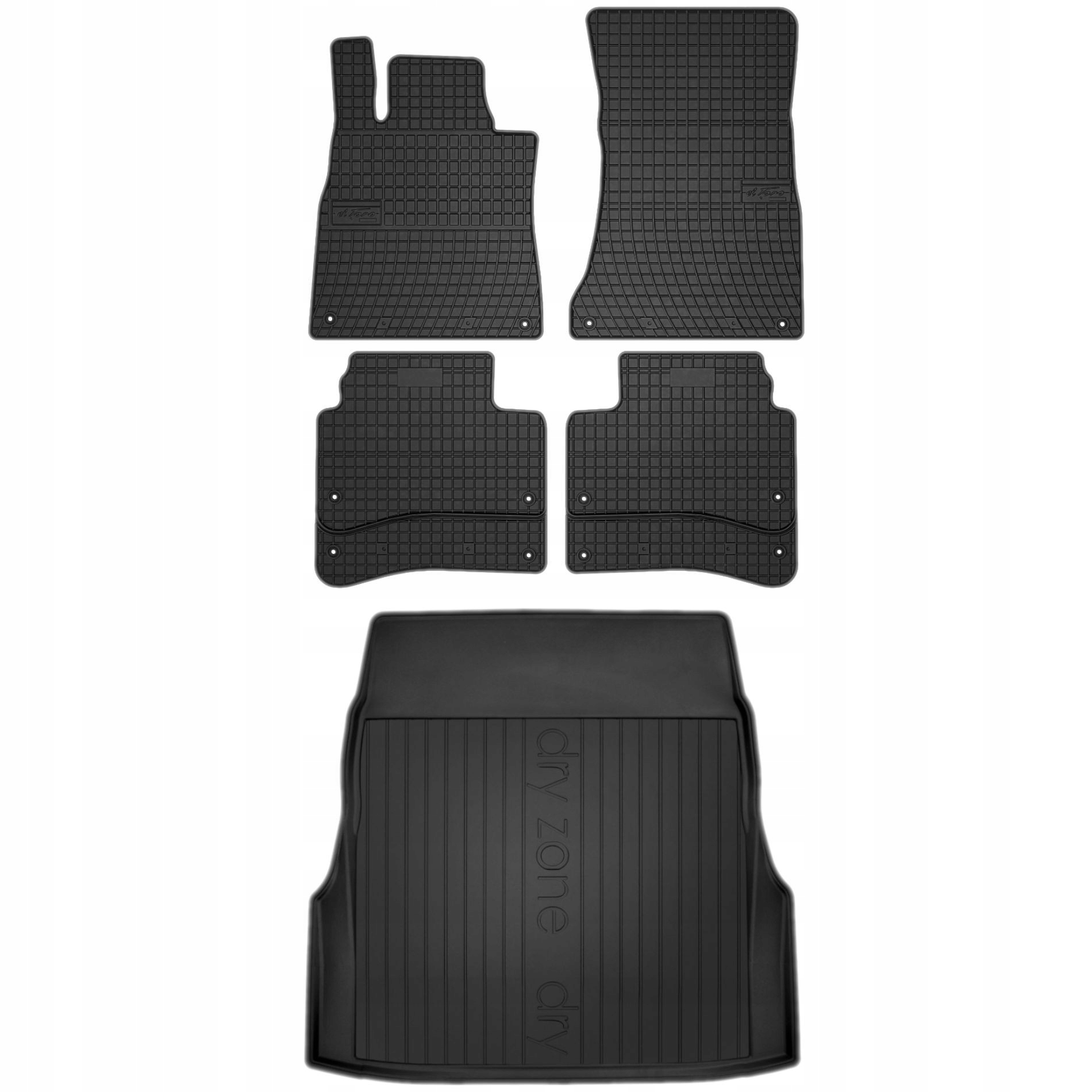 Koberce rohož S-Klasa W222 Sedan 13- bez Hybridu