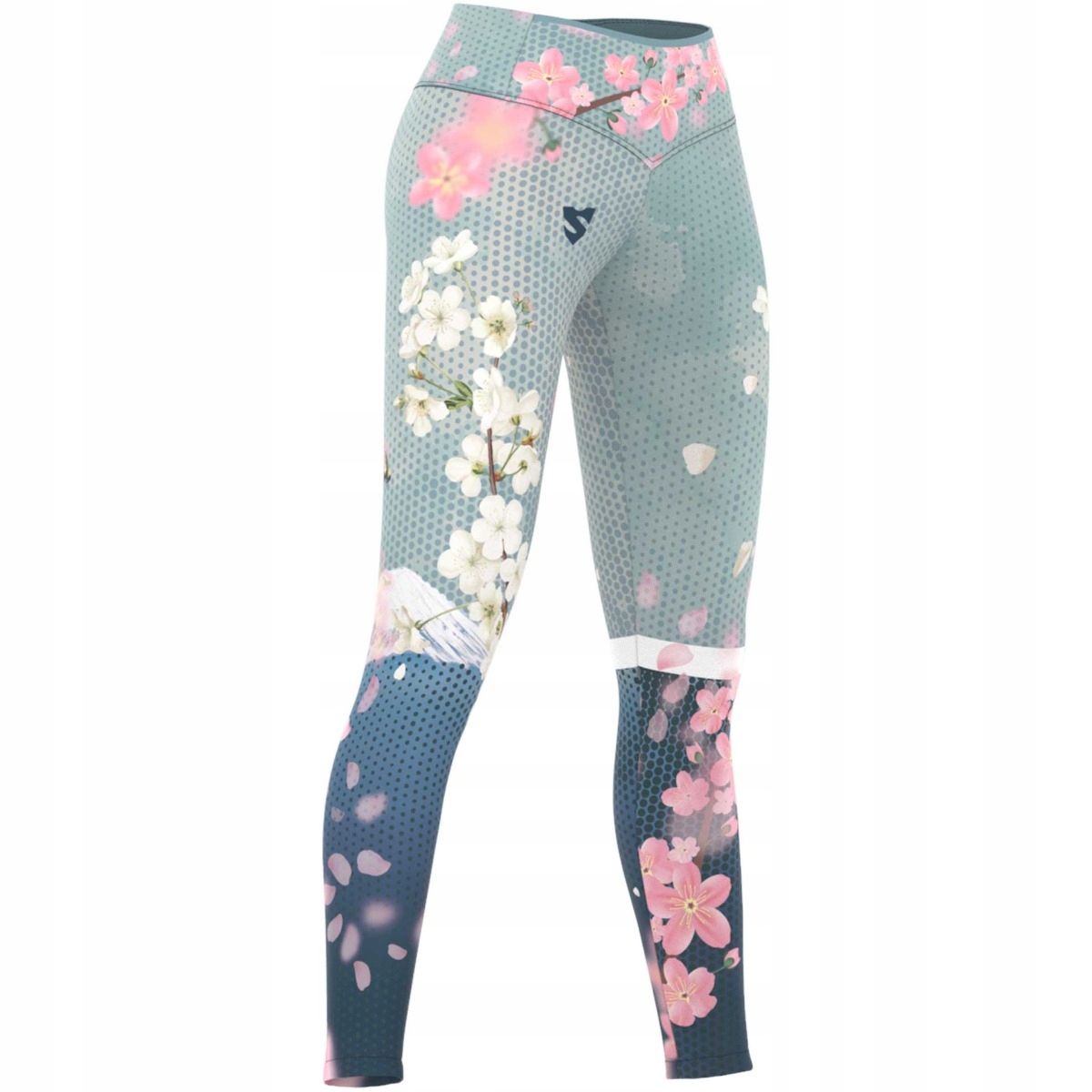 LEGINSY FITNESS Z WYSOKIM STANEM SMMASH BLOSSOM