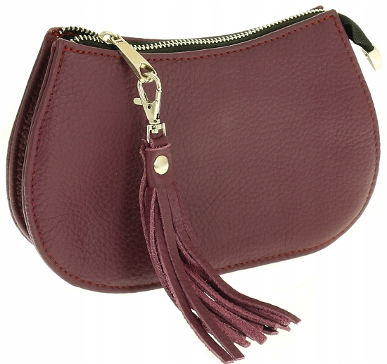 Kosmetyczka Damska Podróżna Skórzana Pojemna Pl Pr