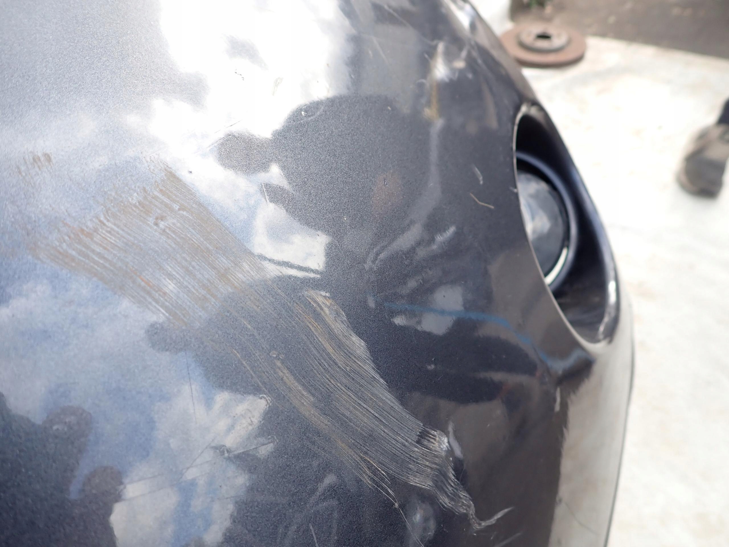 MITSUBISHI OUTLANDER II 06-10 bumper front front