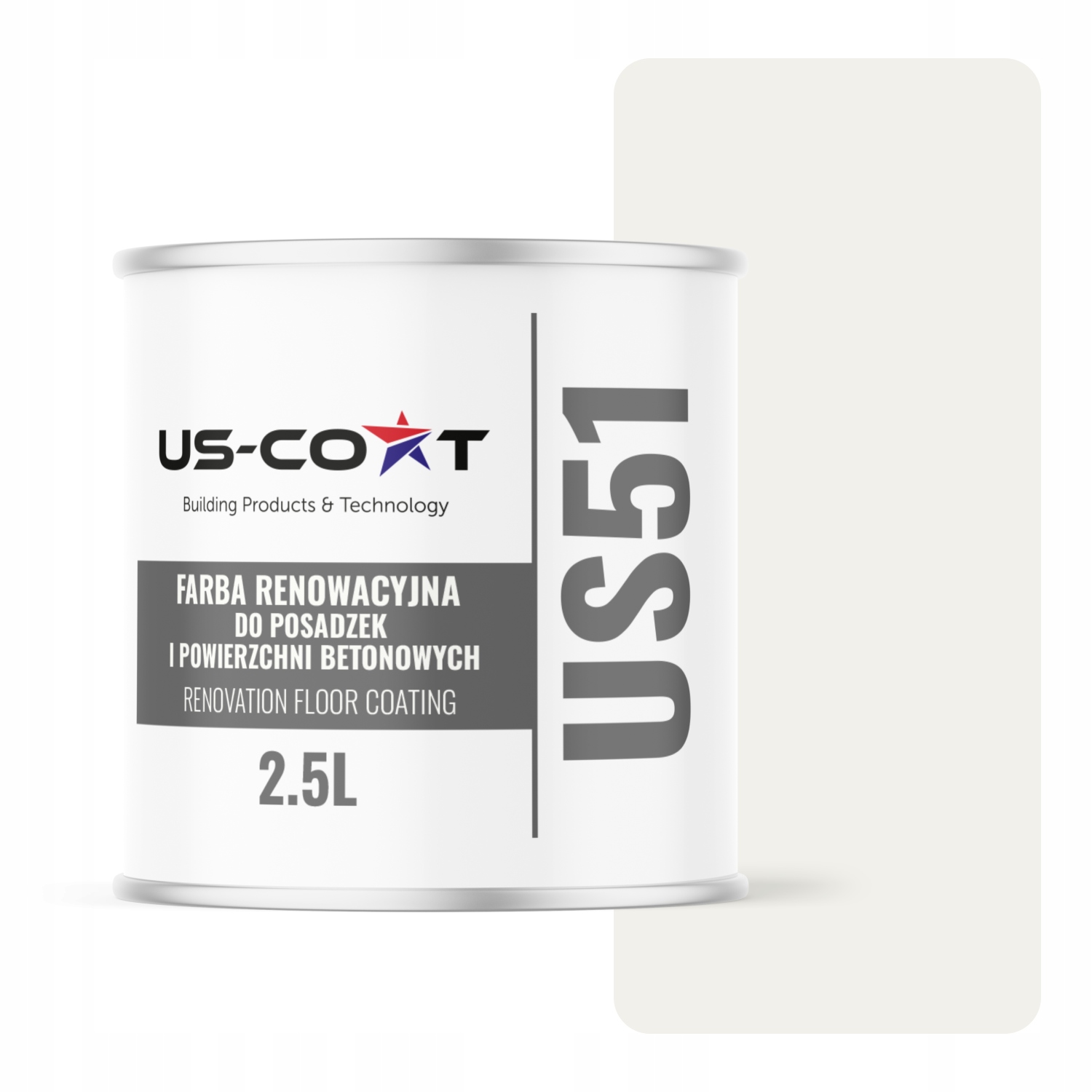 Farba Na Renováciu Betónových Podláh Garáž Biela Cestná RAL9016 Lesk 2,5 L