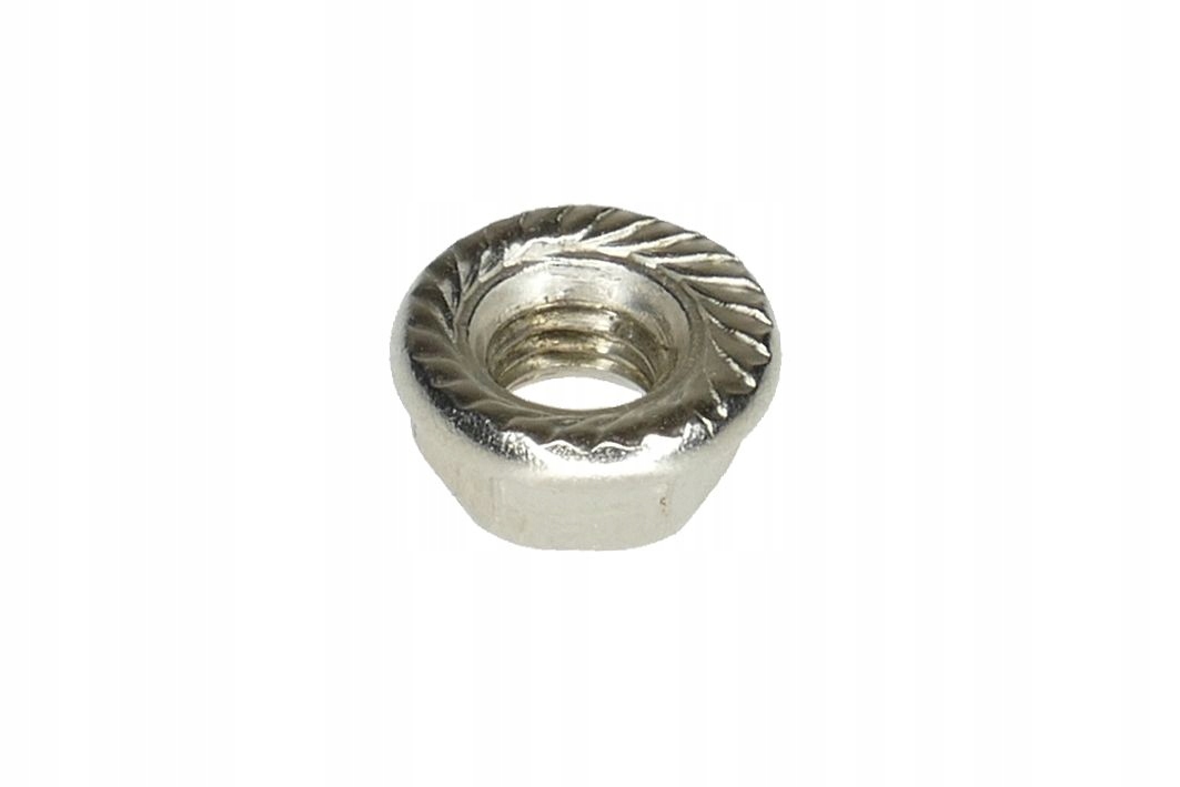 NAKRĘTKA Z KOŁNIERZEM ZĄBKOWANYM M8 20 SZTUK