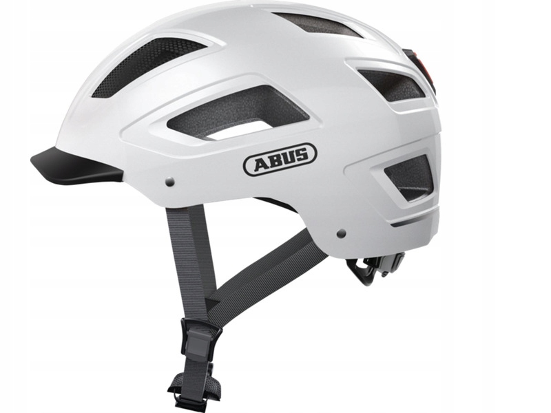 Kask rowerowy Abus Hyban 2.0 Polar Biały Miejski (rozmiar XL)