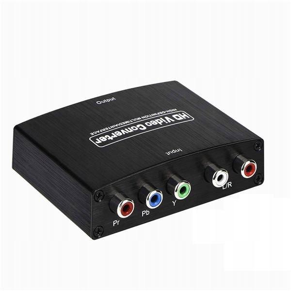 

Konwerter Component Video YPbPr+ Audio L/r do Hdmi