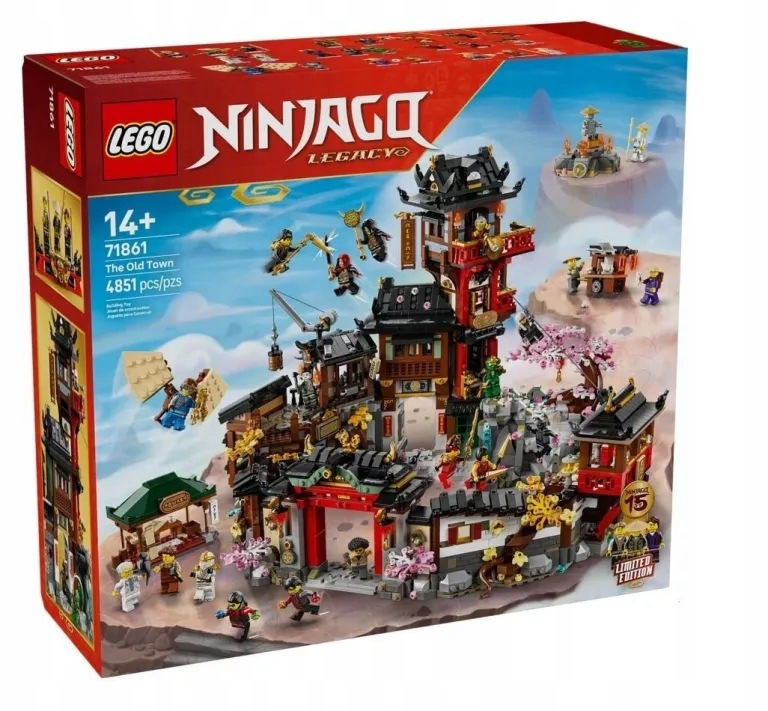 Lego 71861 Ninjago Stare miasto 15-lecie