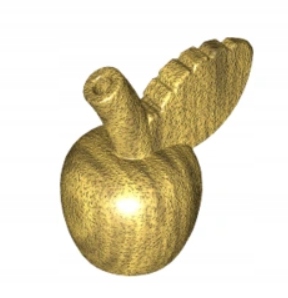 

Lego 33051 Jabłko Perłowo Złote Nowe (1g)