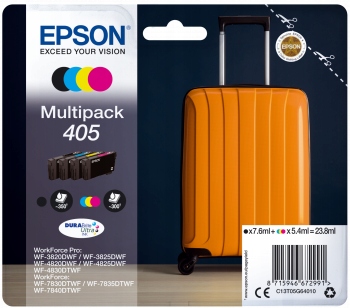 Epson Multipack 4 Colours 405 DURABrite Ultra Ink C13T05G64010