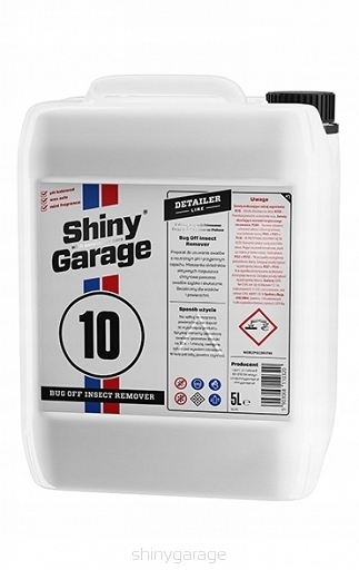 SHINY Garage Bug Off Insect Remover 5L + бесплатно