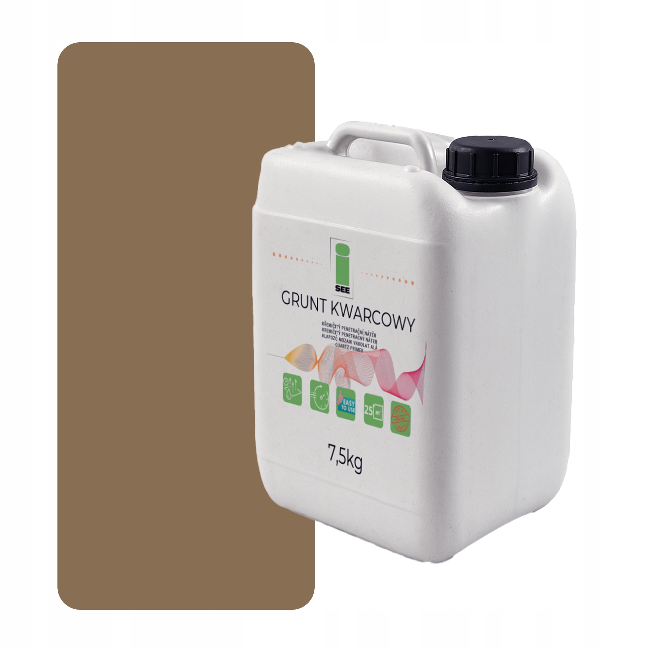 Křemenná Zemina Pod Silikonovou Omítku 7,5 Kg Irchově Béžová F545