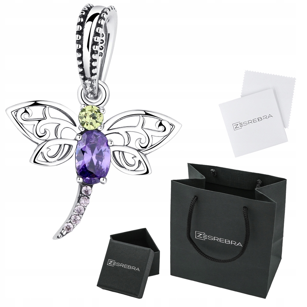 

Charms do Pandora Ważka srebro 925 koralik S925
