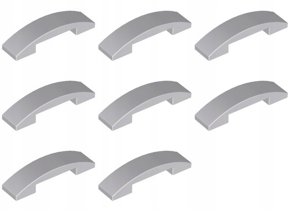 

Lego 93273 Skos 4x1 szary jasny (5g) 8 szt.