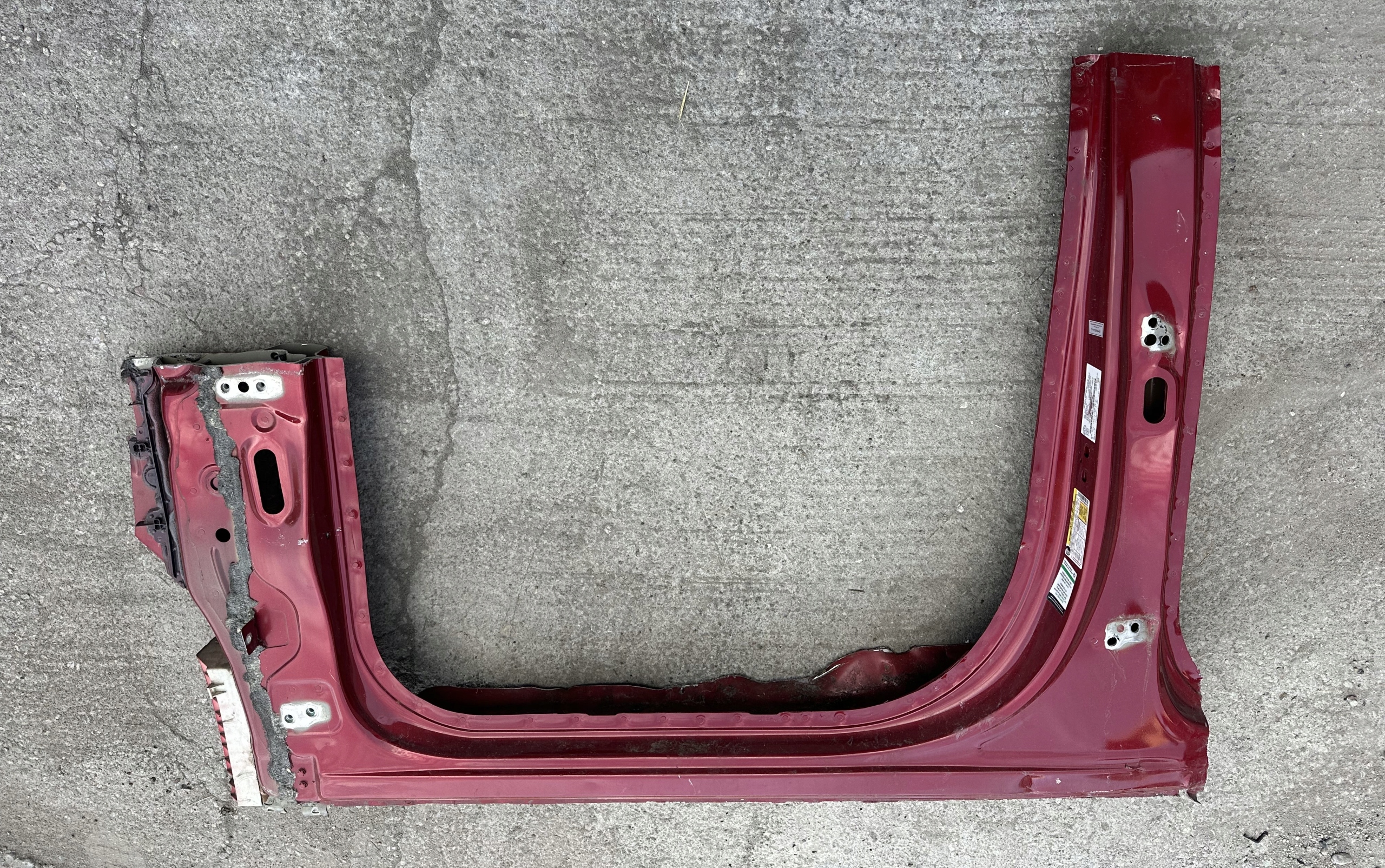 Поріг стійка A i B бік лівий Ford F150 2021-