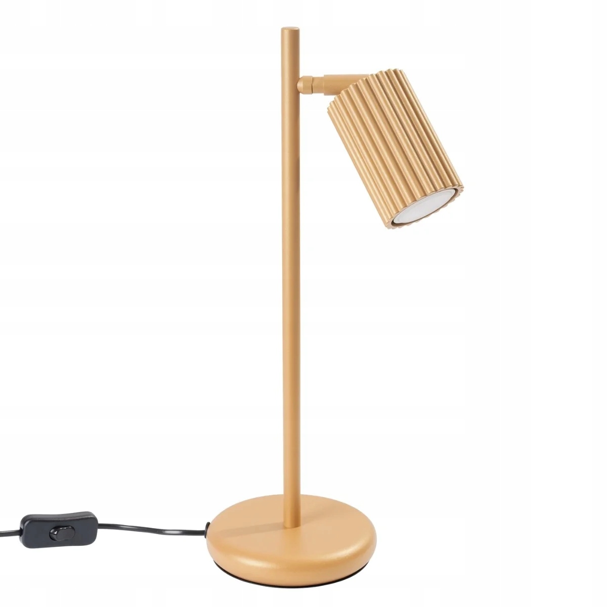 Sollux Lighting Moderní zlatá stolní lampa Karbon 1xGU10 10W